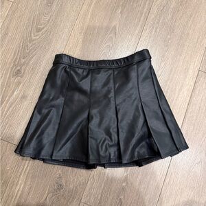 Abercrombie Kids Black Skater Skirt